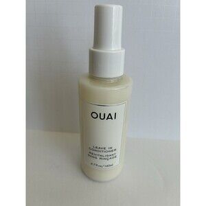 OUAI Leave-In Conditioner Heat Protectant Softens & Detangles 4.7 Oz Full Size